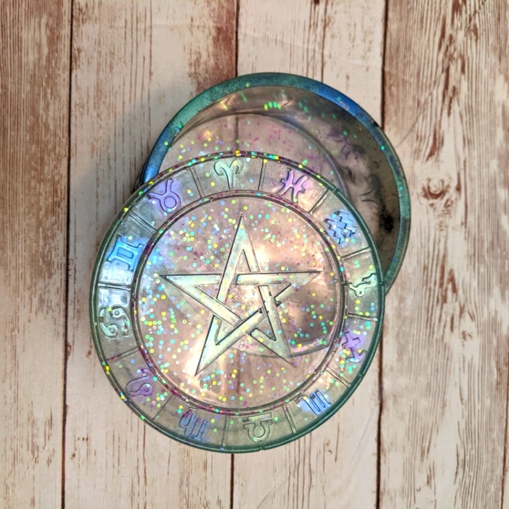 Pentagram Zodiac jewelry box